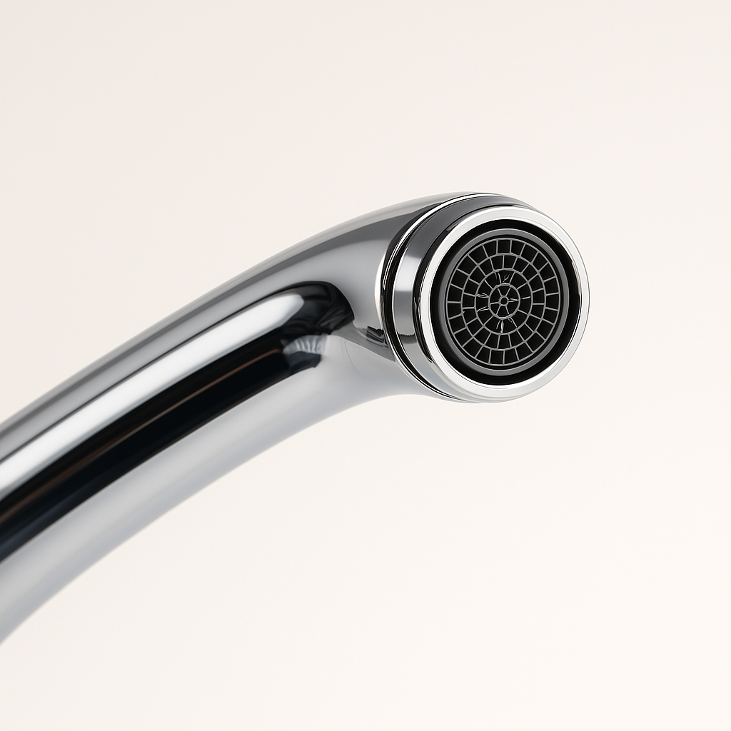 20250408_2157_Chrome Faucet Close-Up_remix_01jrb8t3ycee7as73yd9bng1kt