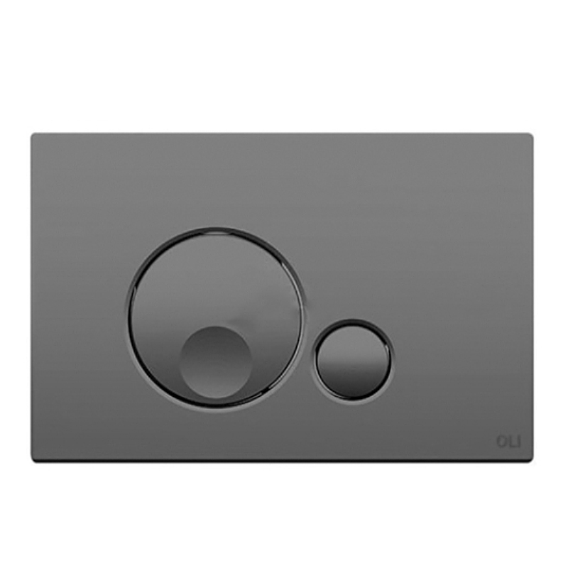 OLI 152953 PUSH BUTTON GLOBE GREY SOFT TOUCH, FOR 885052 MECHANICAL (6)