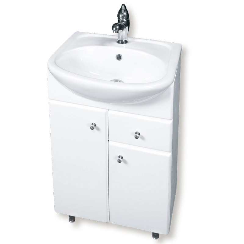 ROSA FURNITURE BASIN UYUT 50CM WHITE 2