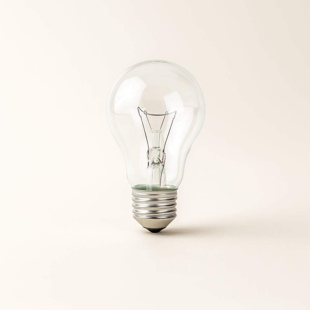20250619_1141_Single Light Bulb_remix_01jy3j2qn5fnjrp5fc0mfm9tj0
