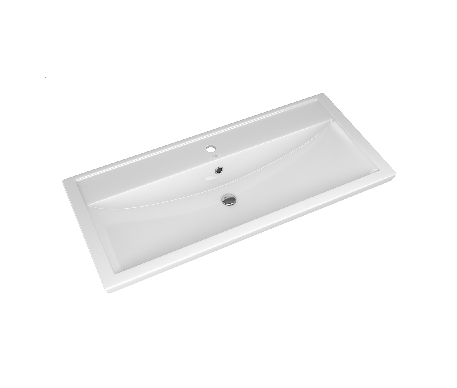 ROSA FURNITURE BASIN FOSTER 100CM WHITE