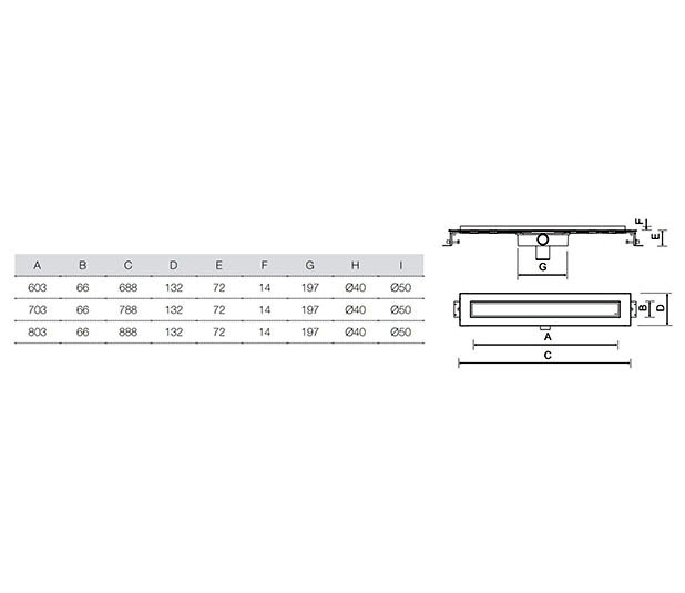 OLI 300347 FLOOR DRAIN OLIFILO BASIC 70 (1)