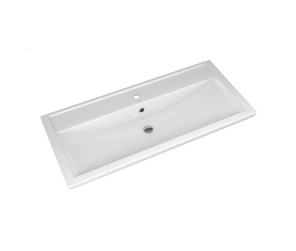 ROSA FURNITURE BASIN FOSTER 100CM WHITE