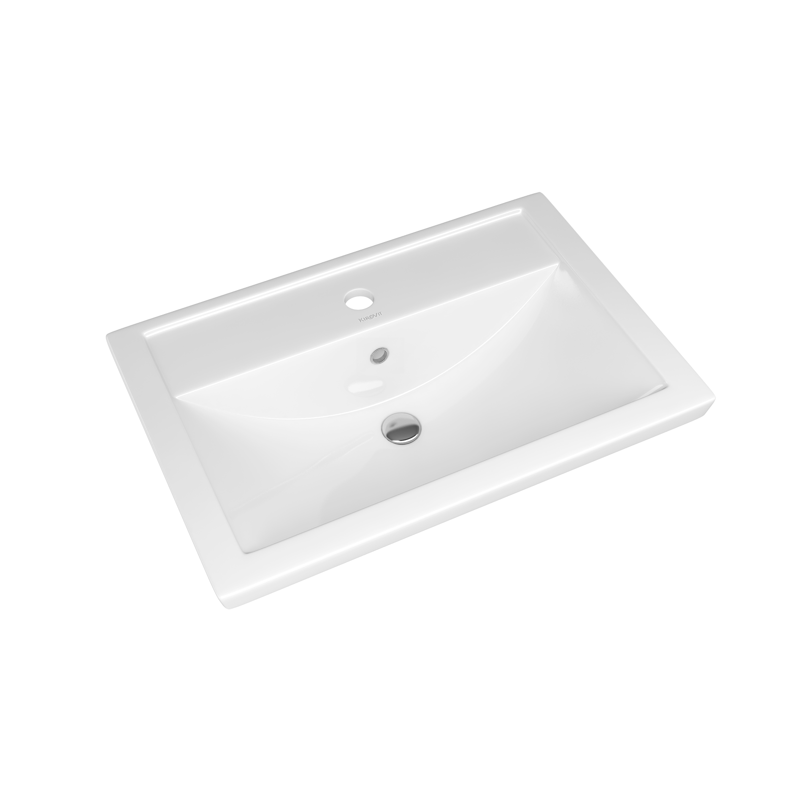 ROSA FURNITURE BASIN FOSTER 70CM WHITE (1)