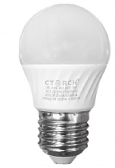 CTORCH LED LAMP A60 BULB-VENUS 7W E27 4200K 700LM 60X108MM