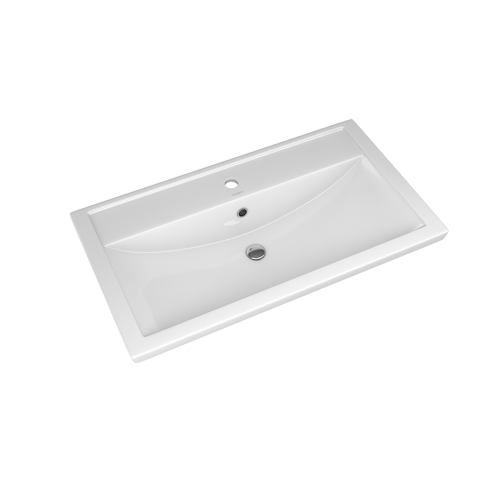 ROSA FURNITURE BASIN FOSTER 80CM WHITE