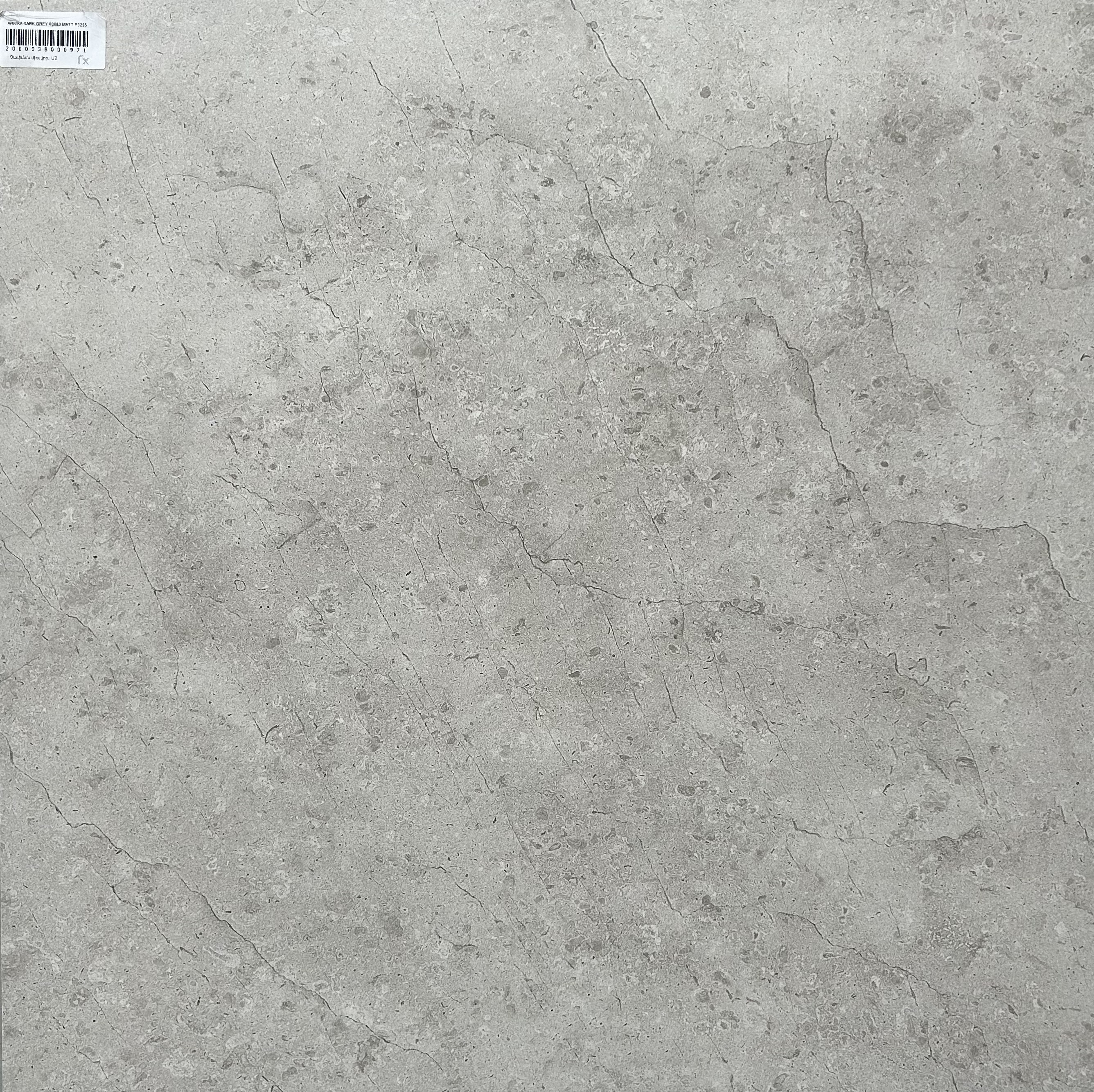 ARNIKA DARK GREY 60X60 MATT P3225