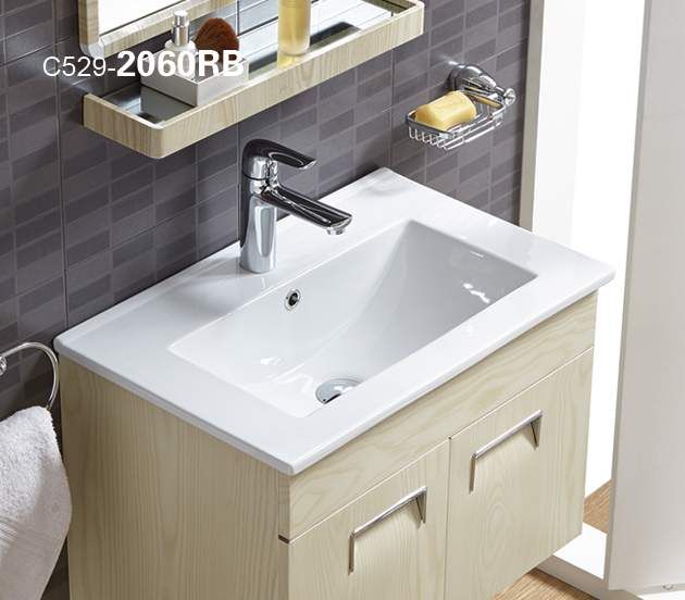 RICO 2060RB FURNITURE BASIN 605X395X180 WHITE (2)