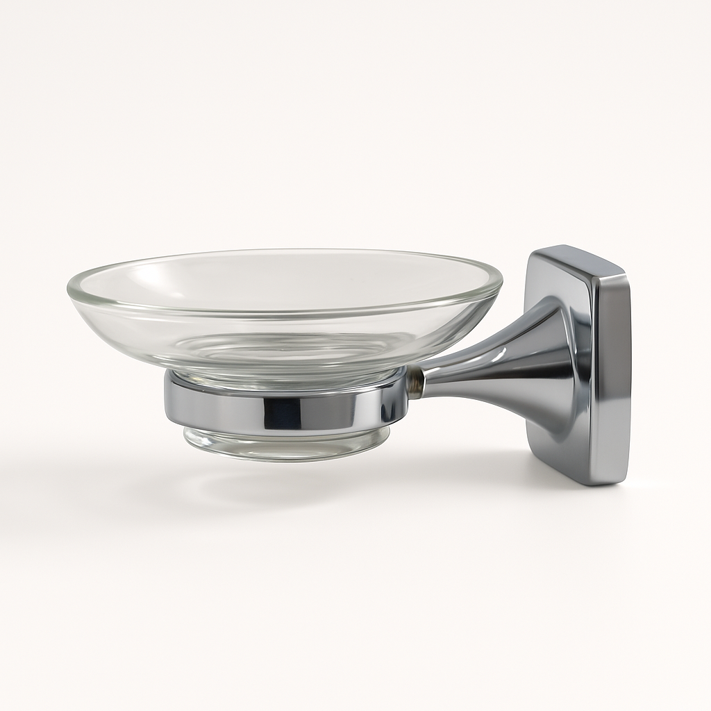 6166 SOAP DISH CHROME