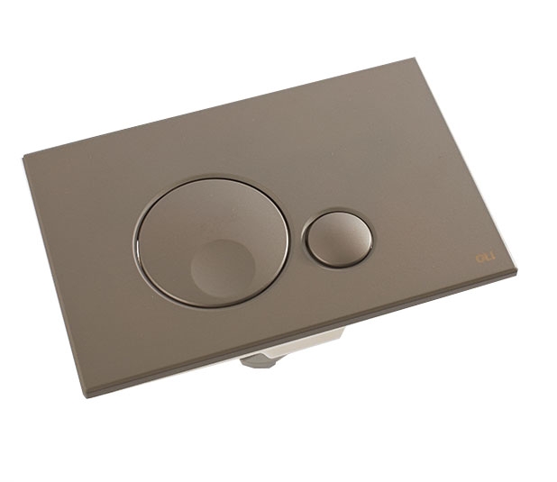 OLI 152953 PUSH BUTTON GLOBE GREY SOFT TOUCH, FOR 885052 MECHANICAL (1)