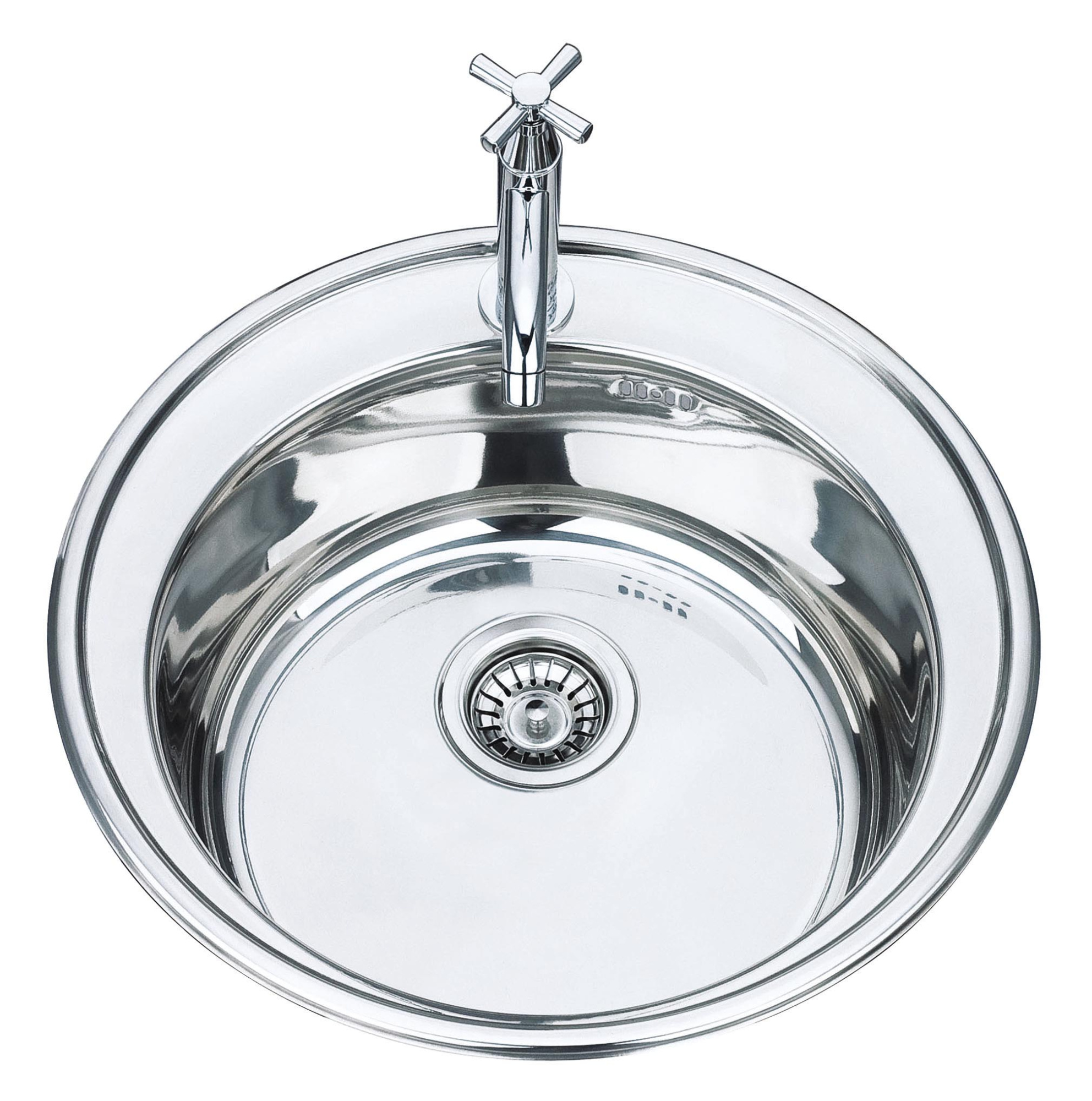 PERLA D5151UAT+C002 SINK 1B SS WITH ACC 0.8MM